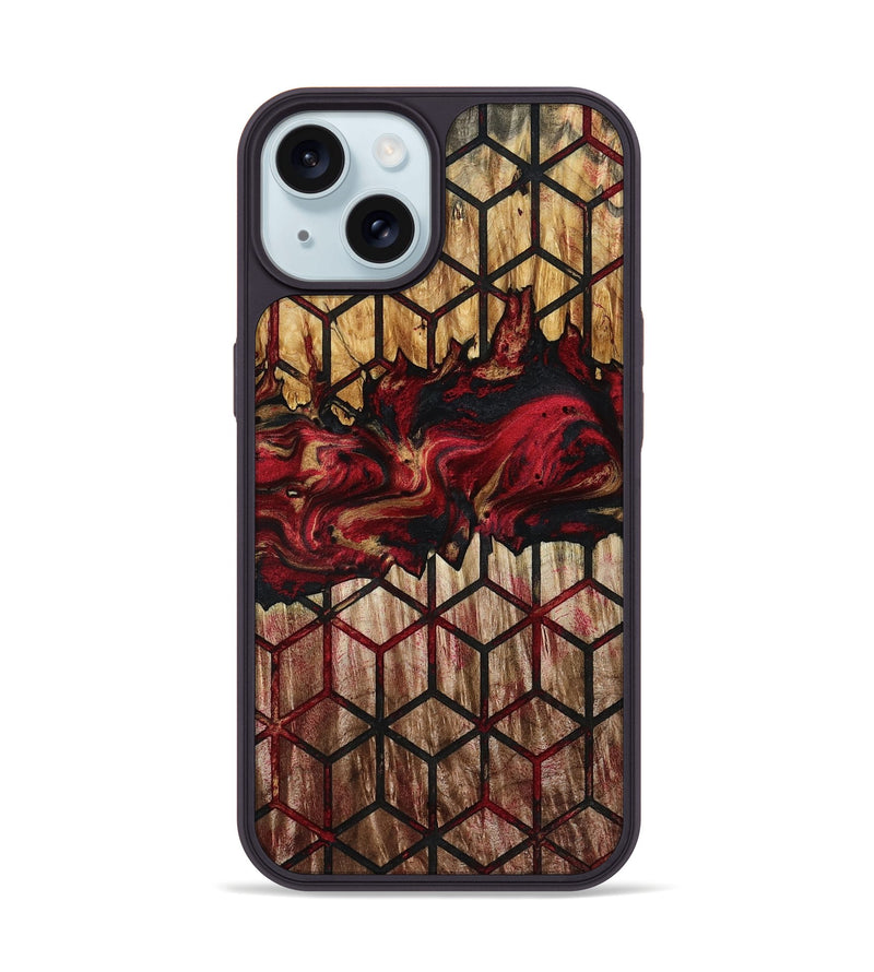 iPhone 15 Wood Phone Case - Ted (Pattern, 791980)