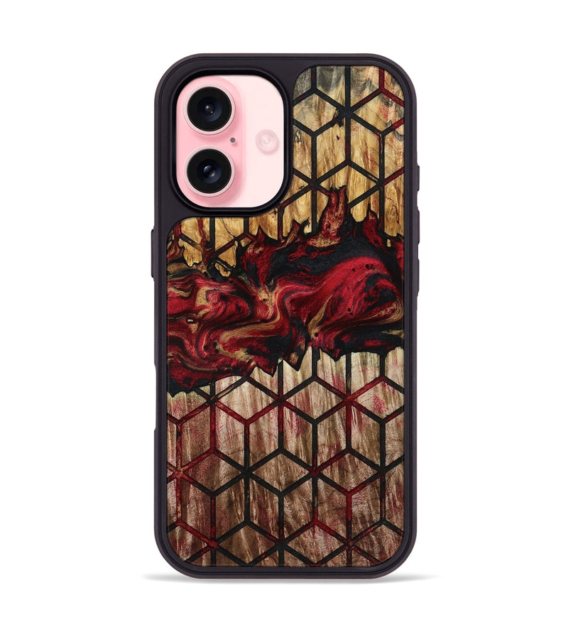 iPhone 16 Wood Phone Case - Ted (Pattern, 791980)