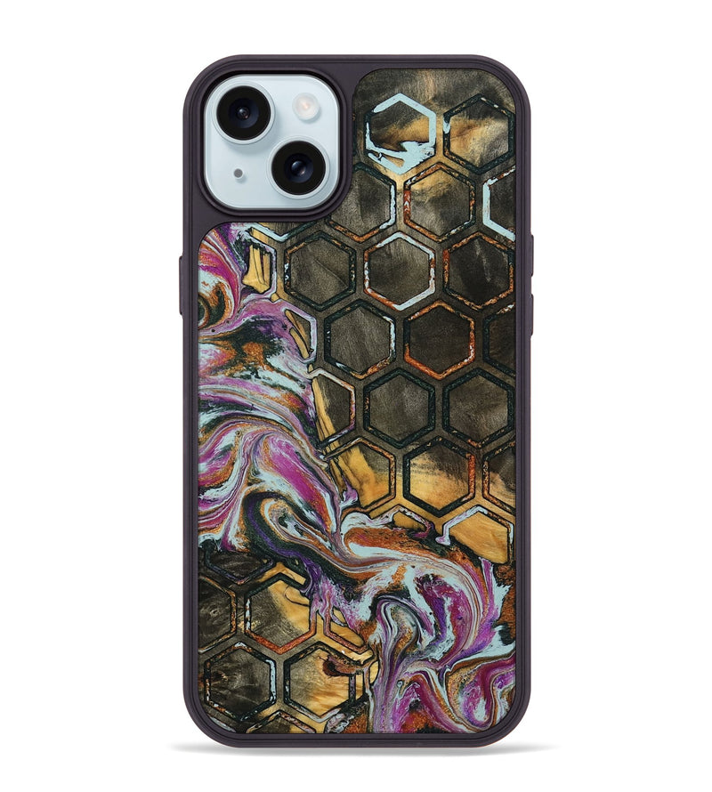 iPhone 15 Plus Wood Phone Case - Vince (Pattern, 791999)