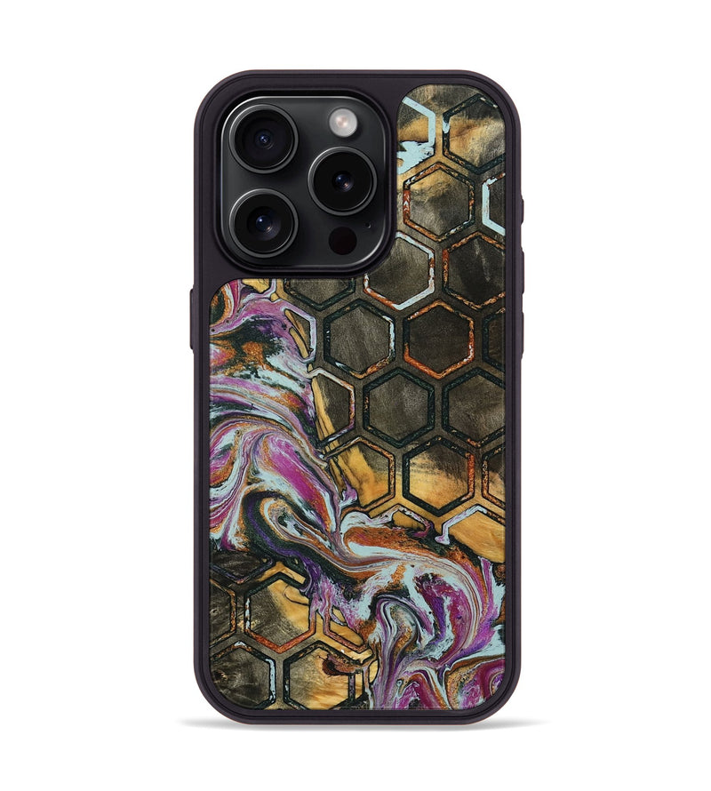 iPhone 15 Pro Wood Phone Case - Vince (Pattern, 791999)