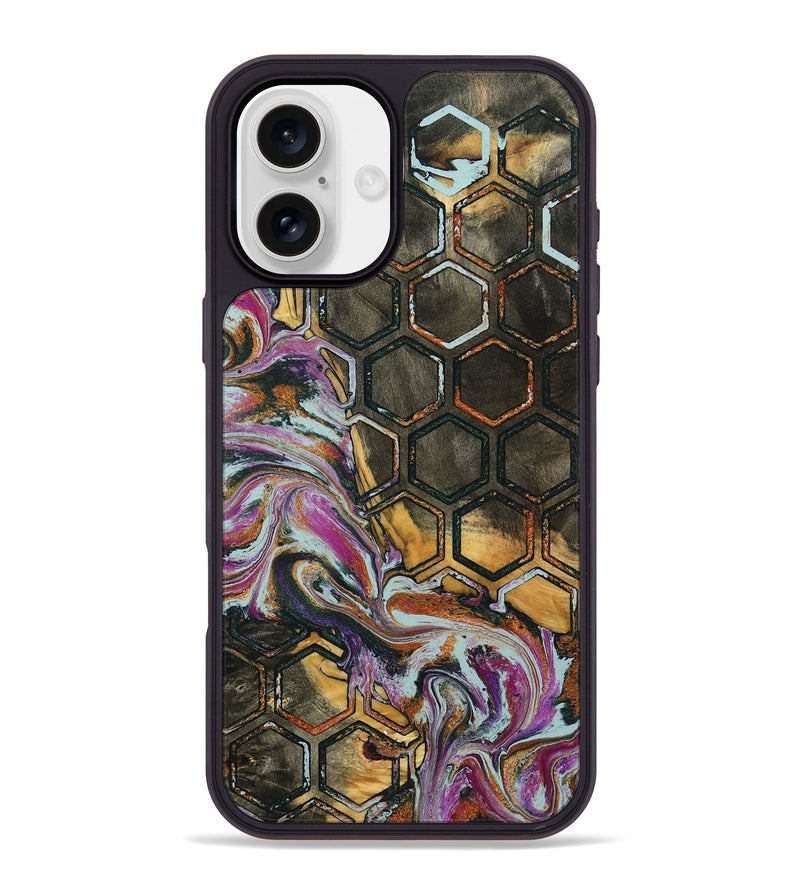 iPhone 16 Plus Wood Phone Case - Vince (Pattern, 791999)