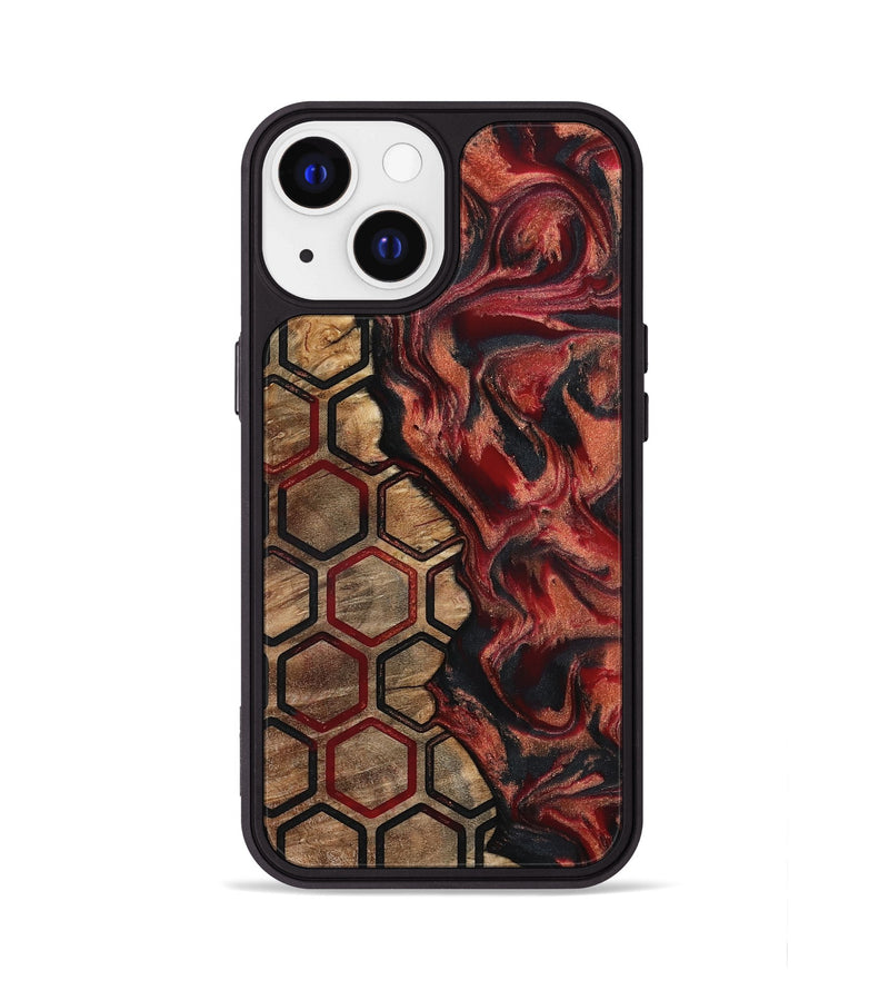 iPhone 13 Wood Phone Case - Alena (Pattern, 792015)