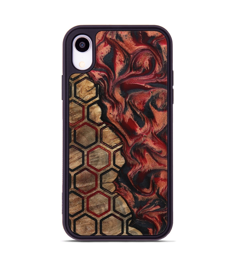iPhone Xr Wood Phone Case - Alena (Pattern, 792015)