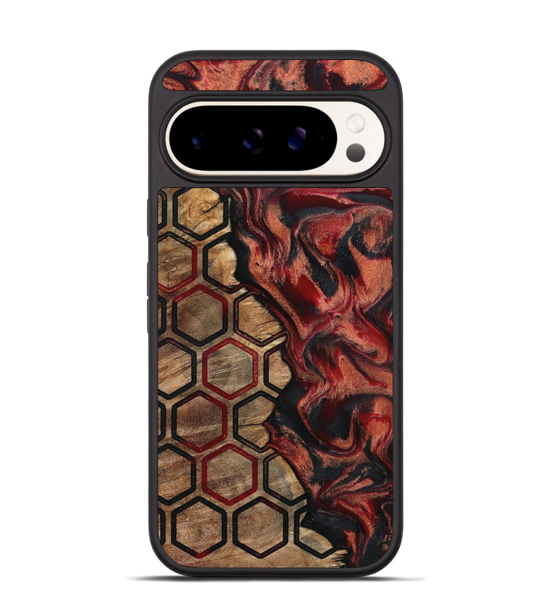 Pixel 9 Pro Wood Phone Case - Alena (Pattern, 792015)