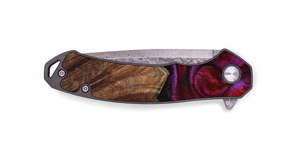 EDC Wood Pocket Knife - Damir (Red, 792060)