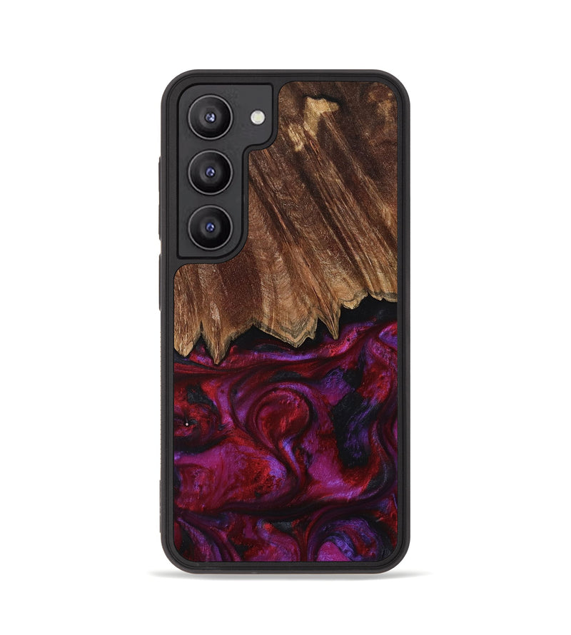 Galaxy S23 Wood Phone Case - Damir (Red, 792060)