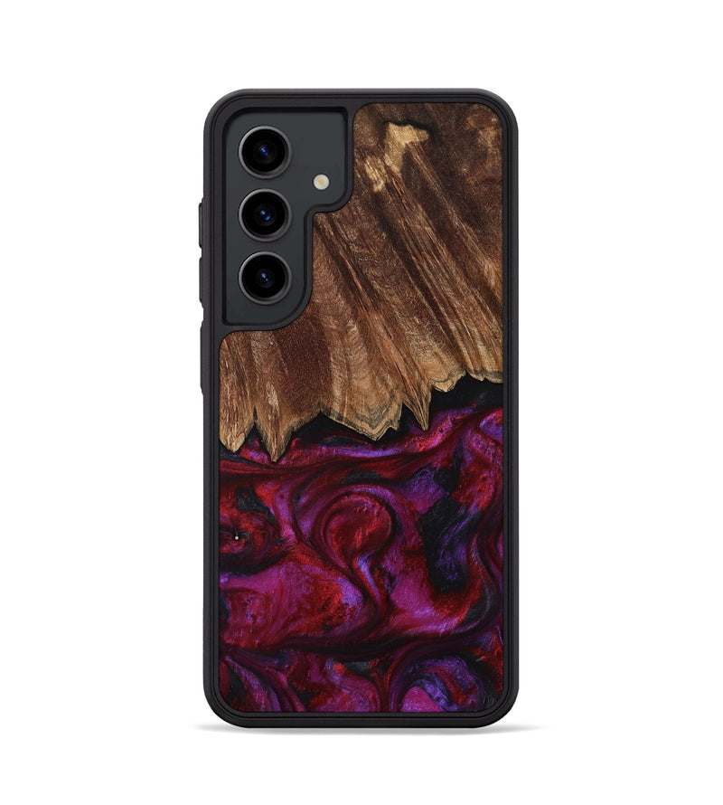 Galaxy S24 Wood Phone Case - Damir (Red, 792060)
