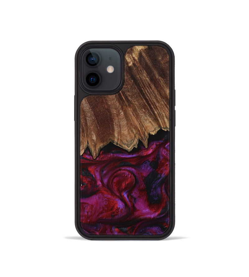 iPhone 12 mini Wood Phone Case - Damir (Red, 792060)