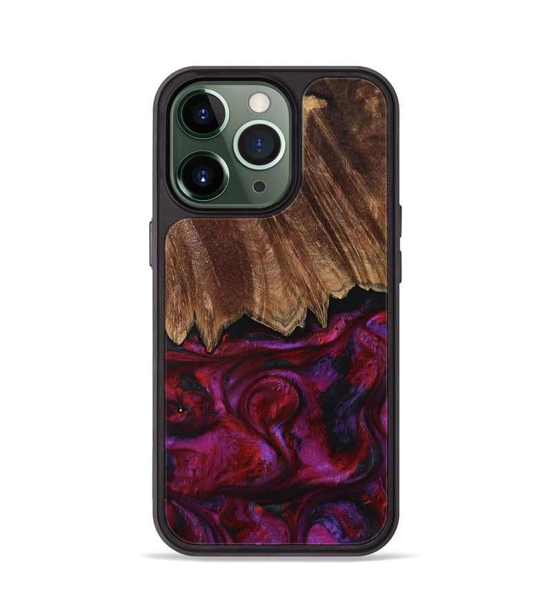 iPhone 13 Pro Wood Phone Case - Damir (Red, 792060)
