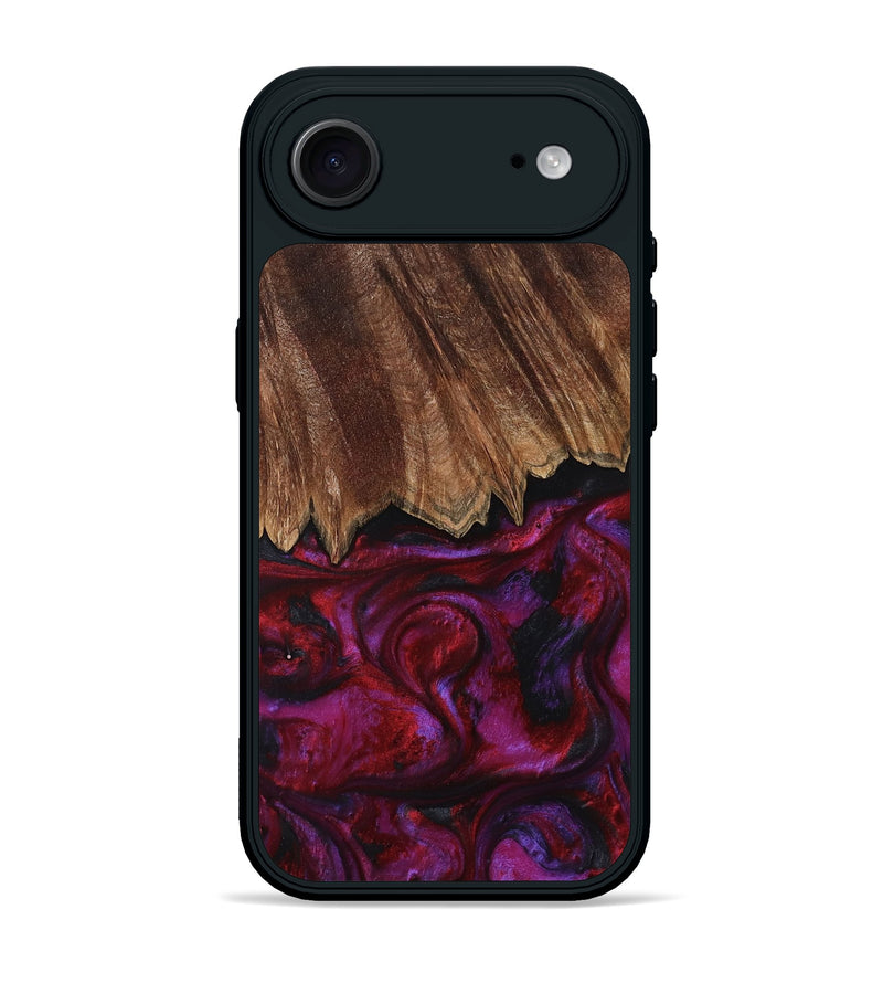 iPhone 17 Air Wood Phone Case - Damir (Red, 792060)