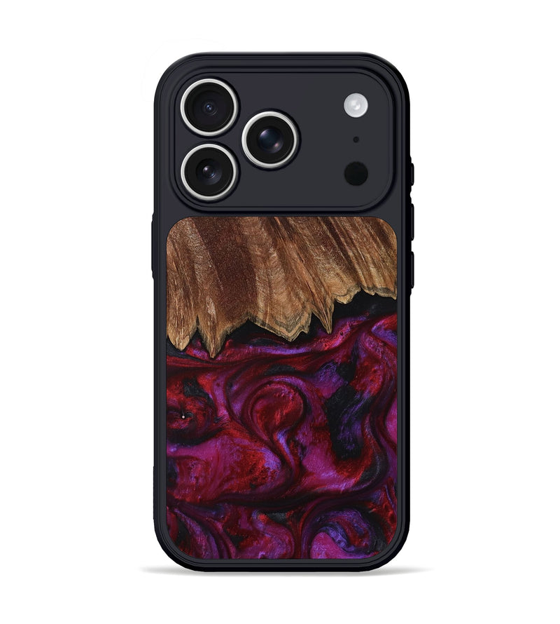 iPhone 17 Pro Wood Phone Case - Damir (Red, 792060)