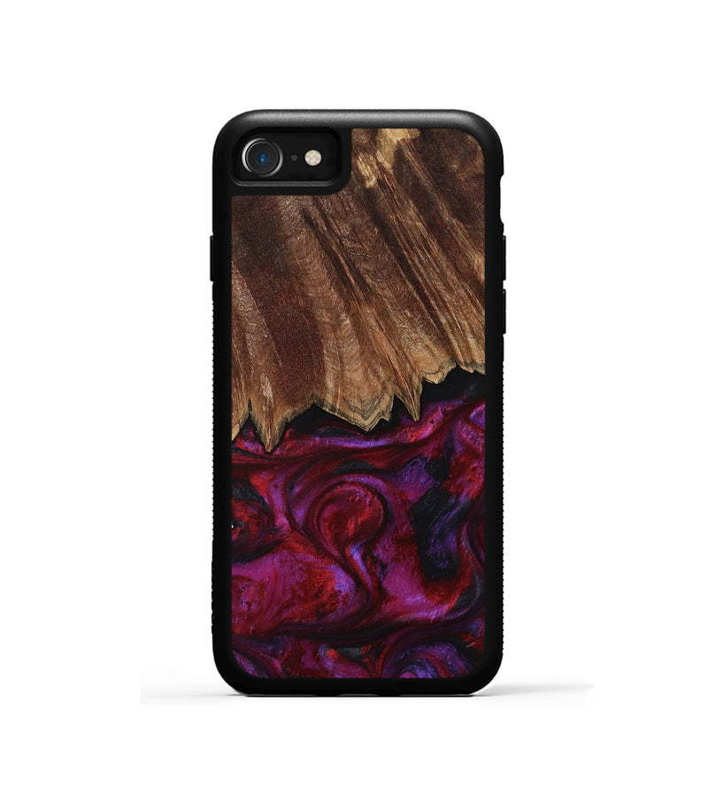 iPhone SE Wood Phone Case - Damir (Red, 792060)