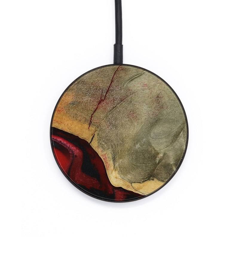 Circle Wood Wireless Charger - Brodie (Red, 792061)