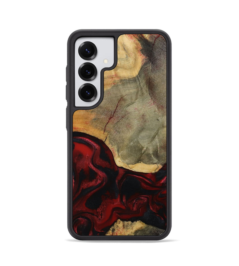 Galaxy S25 Wood Phone Case - Brodie (Red, 792061)