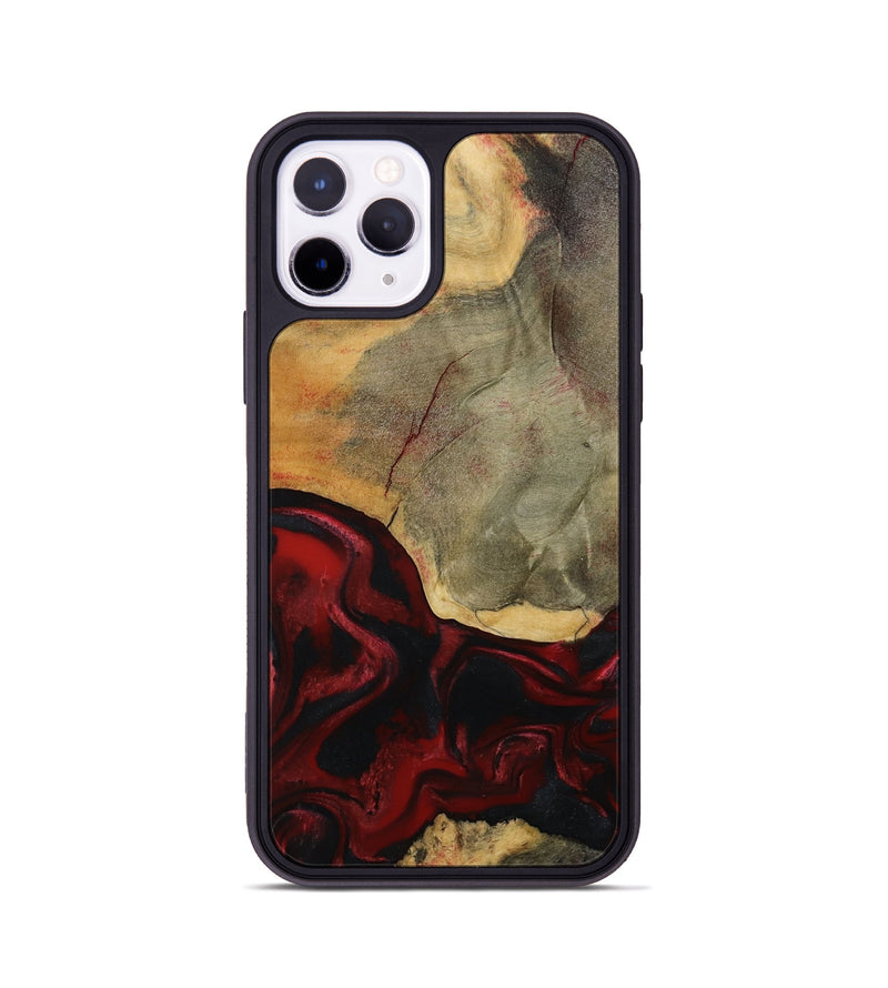iPhone 11 Pro Wood Phone Case - Brodie (Red, 792061)