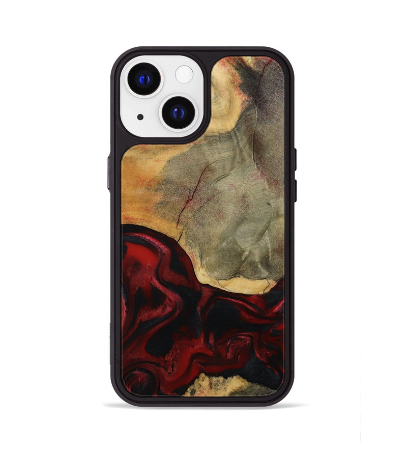 iPhone 13 Wood Phone Case - Brodie (Red, 792061)