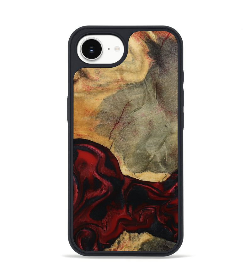 iPhone 16e Wood Phone Case - Brodie (Red, 792061)