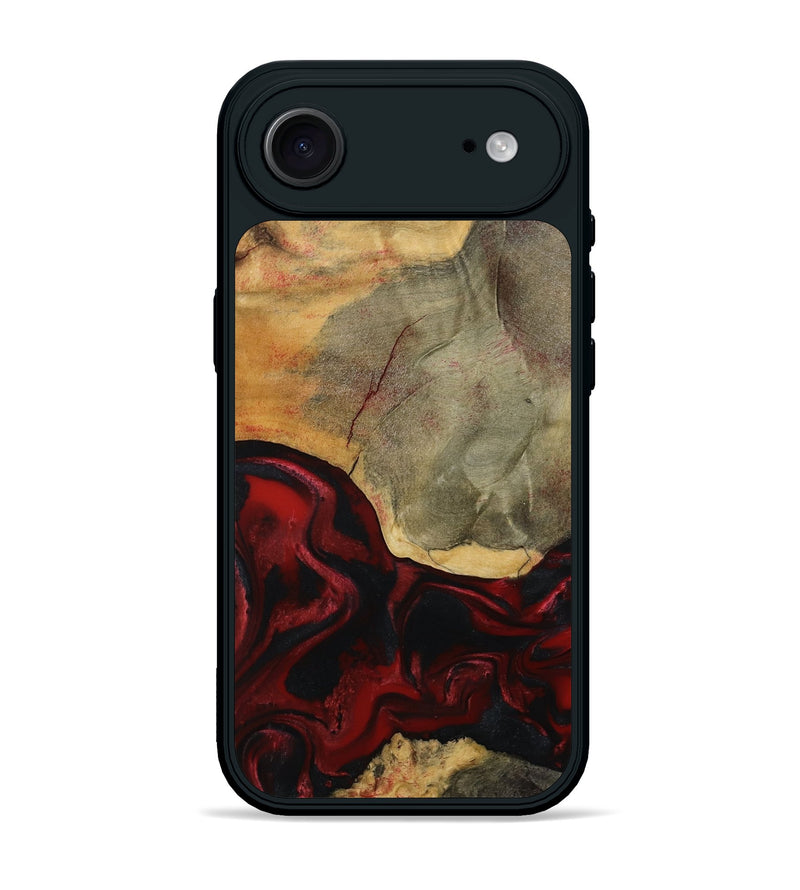 iPhone 17 Air Wood Phone Case - Brodie (Red, 792061)