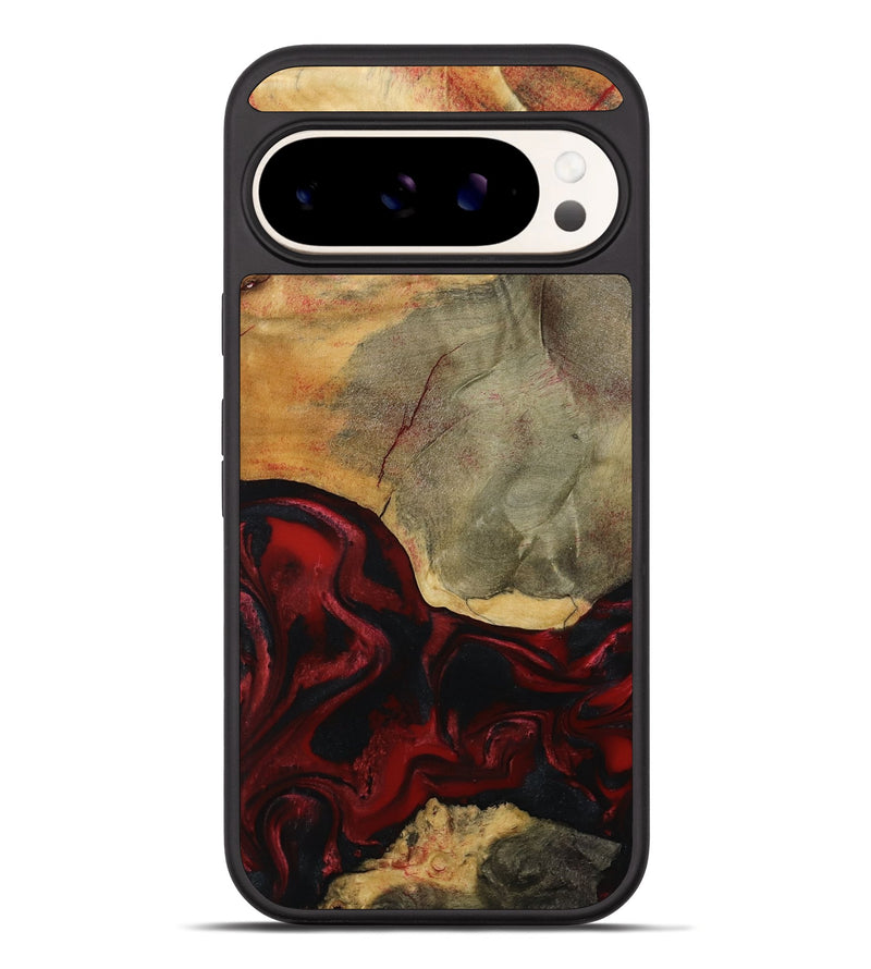 Pixel 10 Pro XL Wood Phone Case - Brodie (Red, 792061)