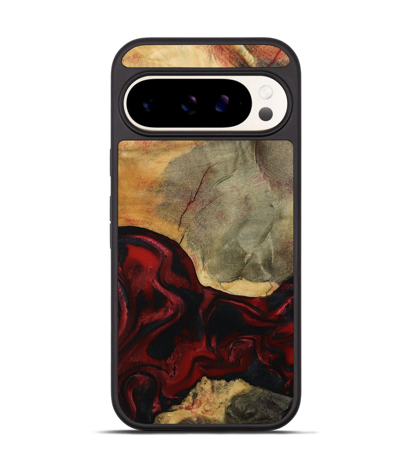 Pixel 9 Wood Phone Case - Brodie (Red, 792061)