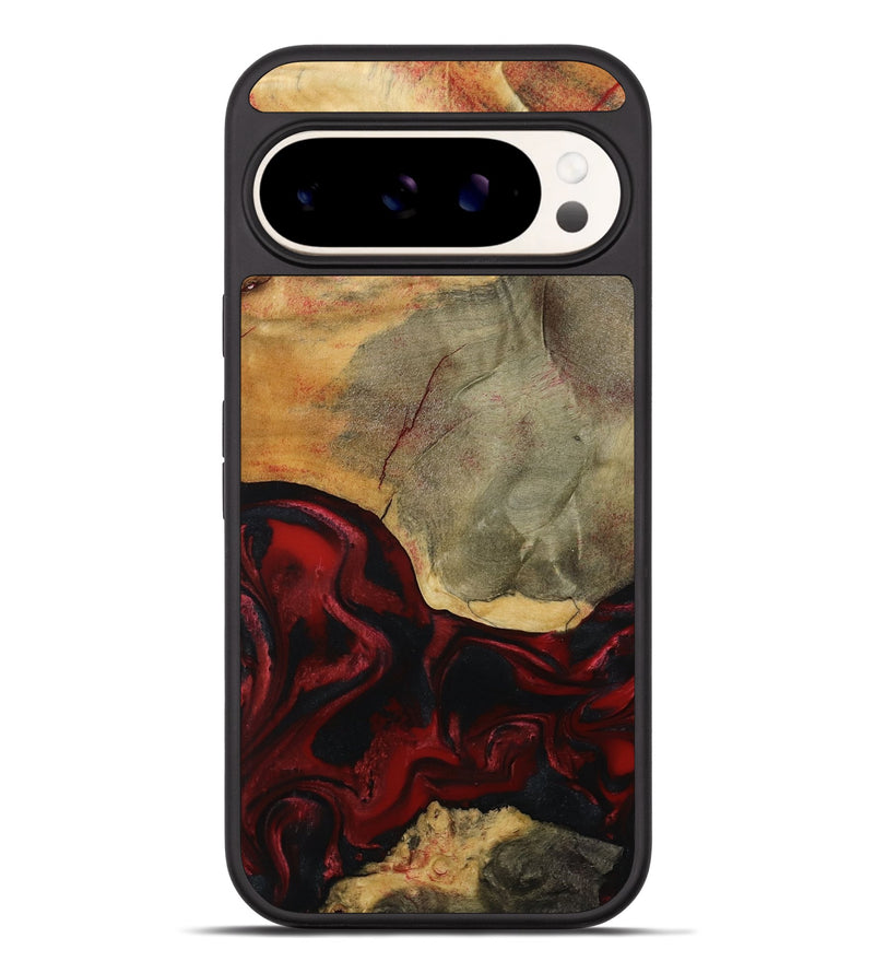 Pixel 9 Pro XL Wood Phone Case - Brodie (Red, 792061)