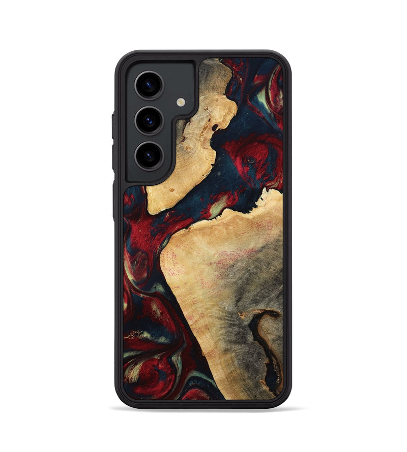Galaxy S24 Wood Phone Case - Alize (Red, 792062)