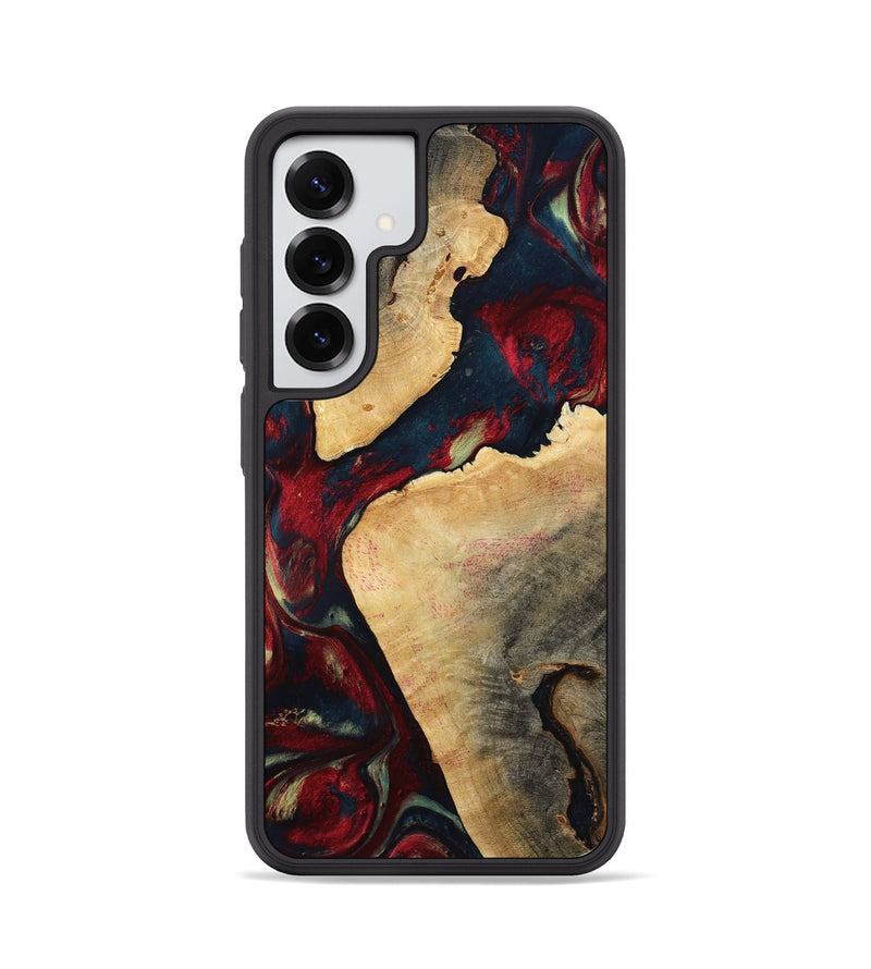 Galaxy S25 Wood Phone Case - Alize (Red, 792062)