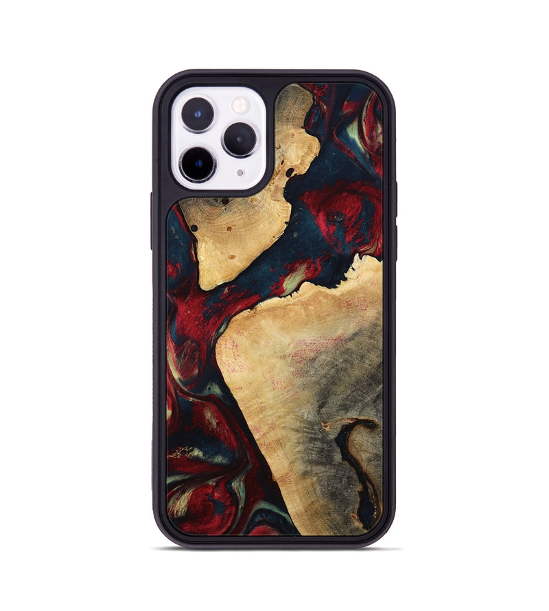 iPhone 11 Pro Wood Phone Case - Alize (Red, 792062)