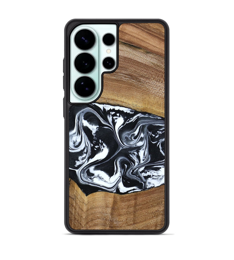 Galaxy S26 Ultra Wood Phone Case - Kylie (Black & White, 792063)