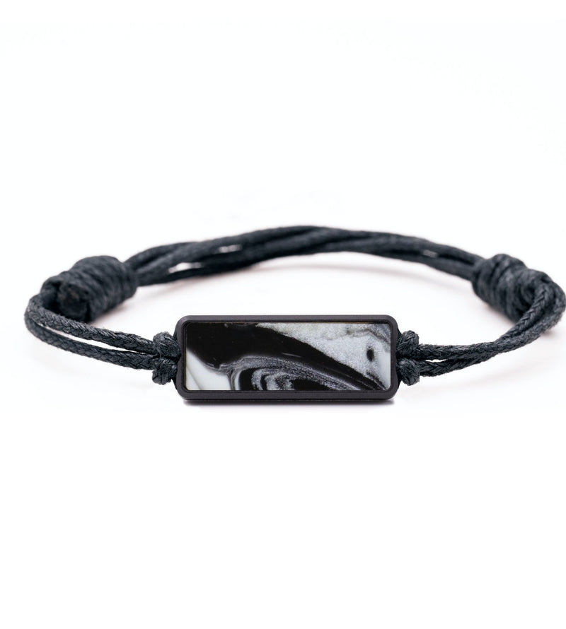 Classic ResinArt Bracelet - Mikayla (Black & White, 792139)