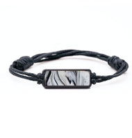 Classic ResinArt Bracelet - Itzel (Black & White, 792151)