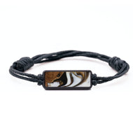 Classic Wood Bracelet - Maci (Black & White, 792153)