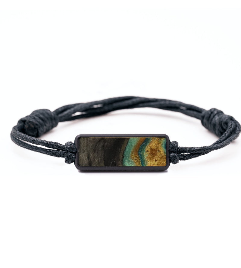 Classic Wood Bracelet - Celeste (Teal & Gold, 792222)