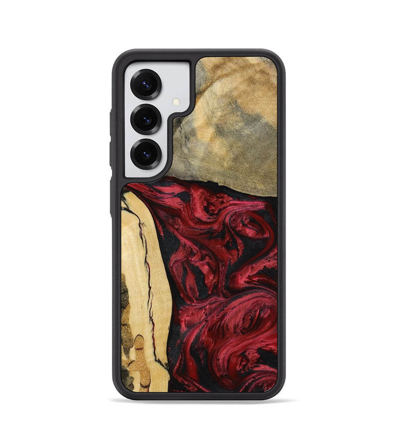 Galaxy S25 Wood Phone Case - Paralee (Red, 792299)