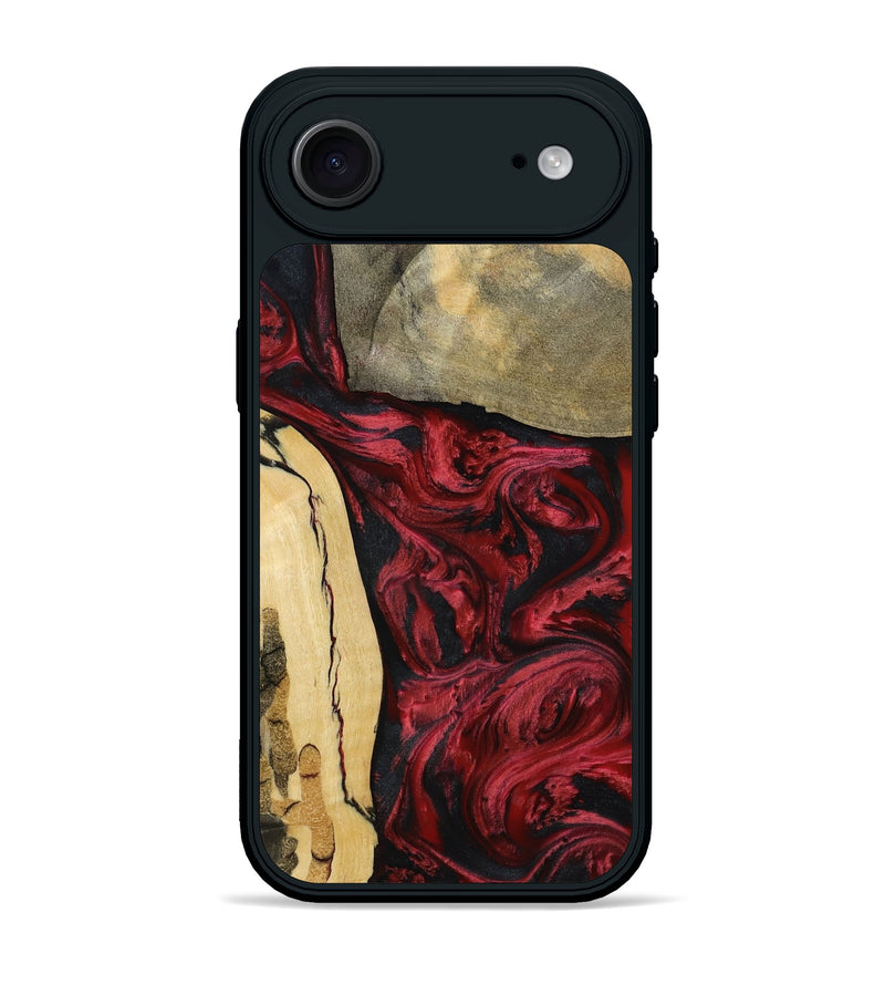 iPhone 17 Air Wood Phone Case - Paralee (Red, 792299)