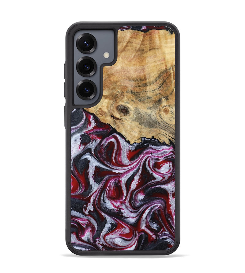 Galaxy S25 Plus Wood Phone Case - Lillian (Red, 792300)