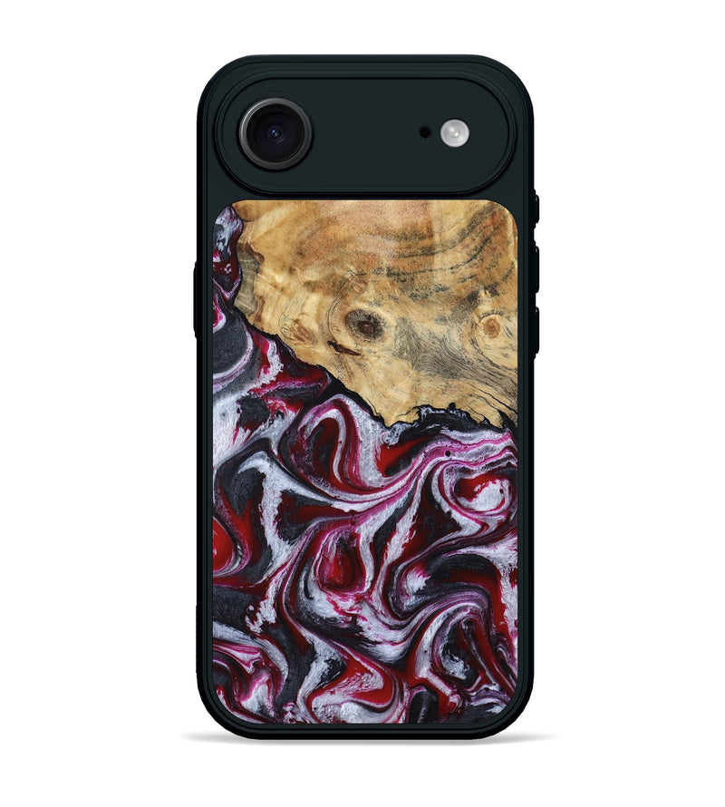 iPhone 17 Air Wood Phone Case - Lillian (Red, 792300)