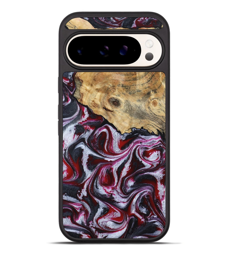 Pixel 10 Pro XL Wood Phone Case - Lillian (Red, 792300)