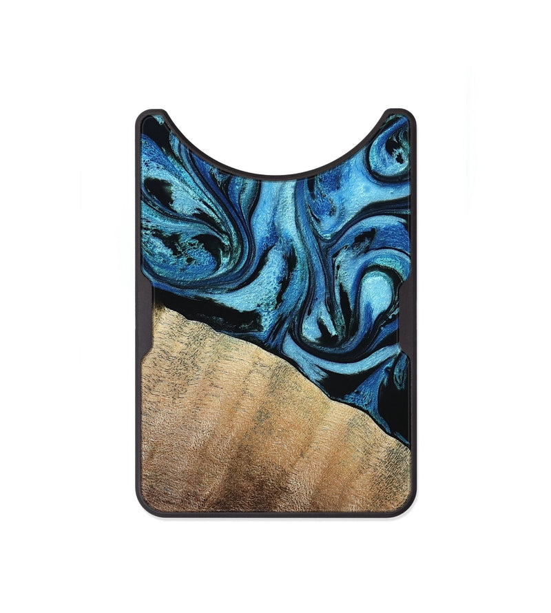 Alloy Wood Wallet - Daniel (Blue, 792303)