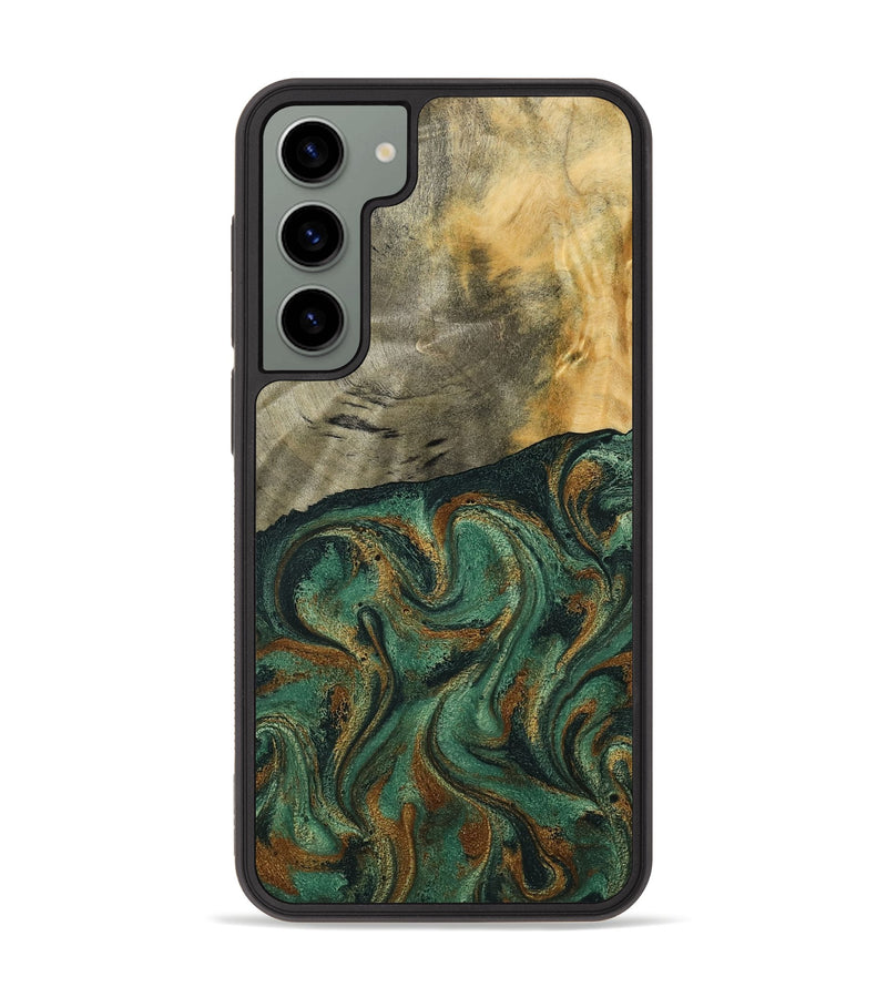 Galaxy S23 Plus Wood Phone Case - Seymour (Green, 792312)