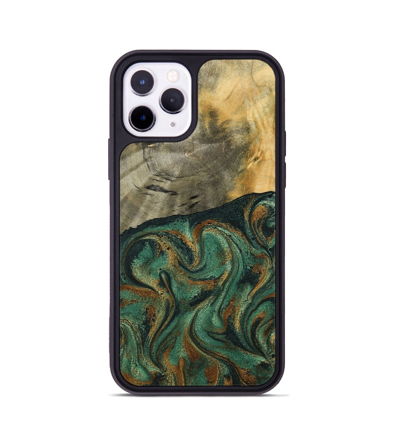 iPhone 11 Pro Wood Phone Case - Seymour (Green, 792312)