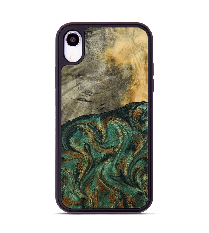 iPhone Xr Wood Phone Case - Seymour (Green, 792312)