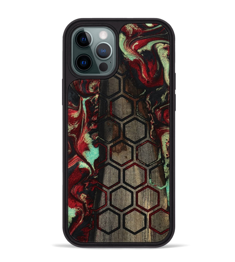 iPhone 12 Pro Max Wood Phone Case - Collin (Pattern, 792316)