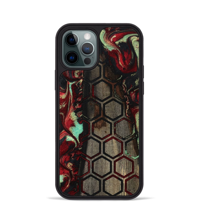 iPhone 12 Pro Wood Phone Case - Collin (Pattern, 792316)