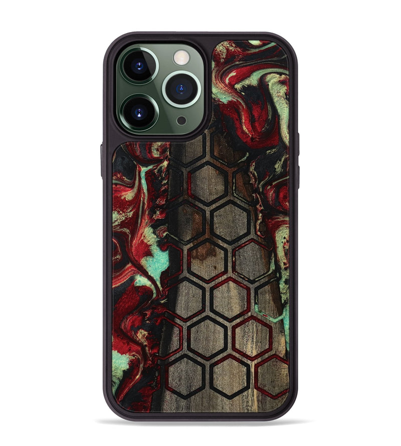 iPhone 13 Pro Max Wood Phone Case - Collin (Pattern, 792316)