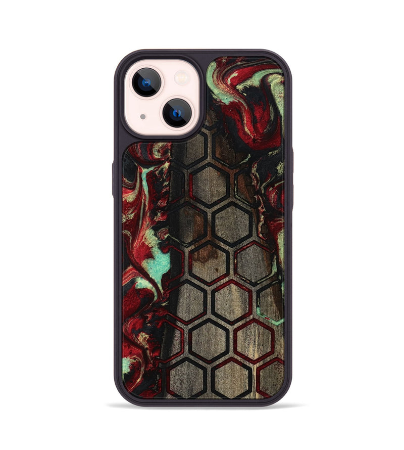iPhone 14 Wood Phone Case - Collin (Pattern, 792316)