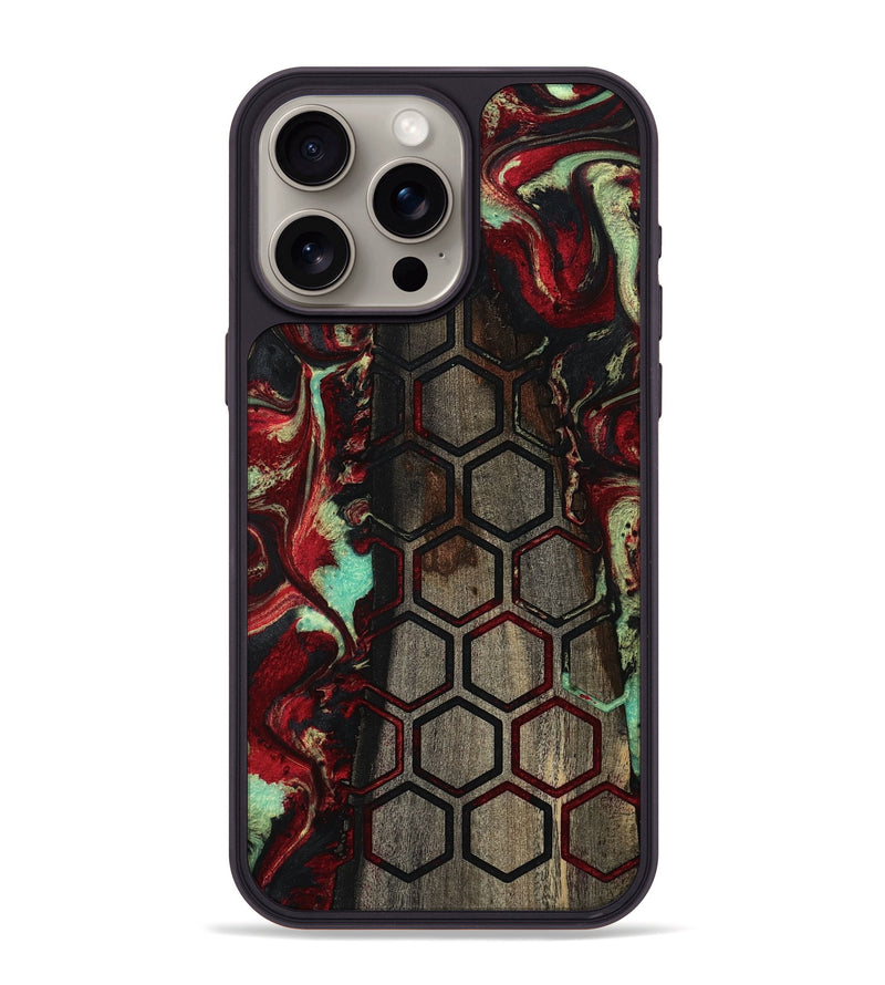 iPhone 15 Pro Max Wood Phone Case - Collin (Pattern, 792316)