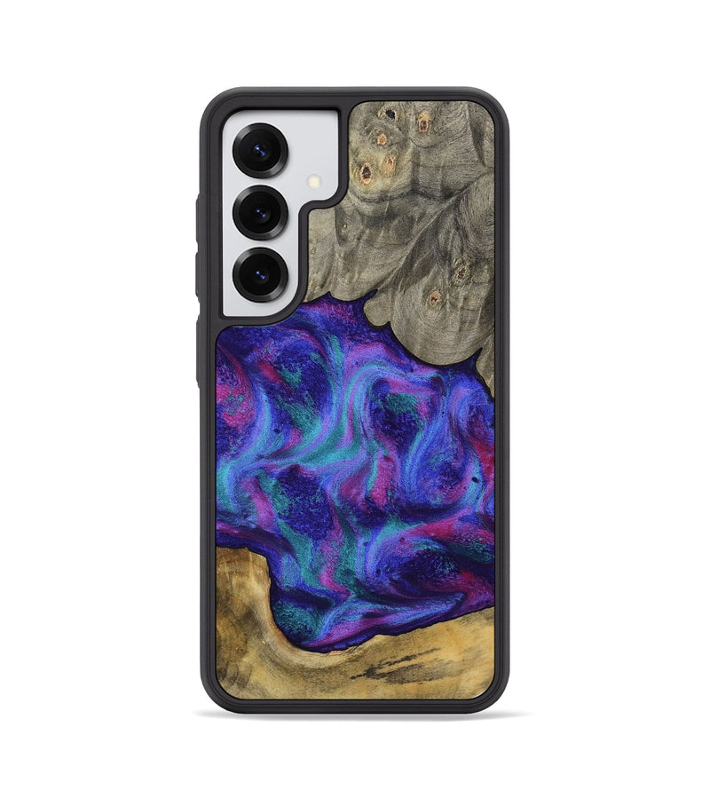 Galaxy S25 Wood Phone Case - Cherry (Purple, 792405)