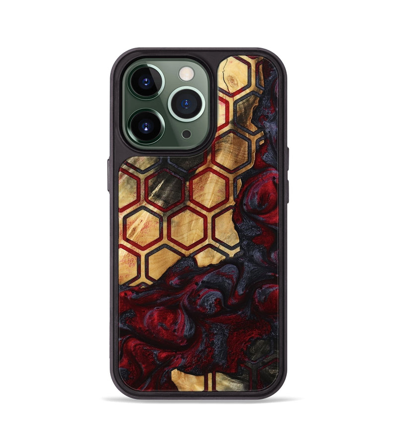 iPhone 13 Pro Wood Phone Case - Hayes (Pattern, 792432)