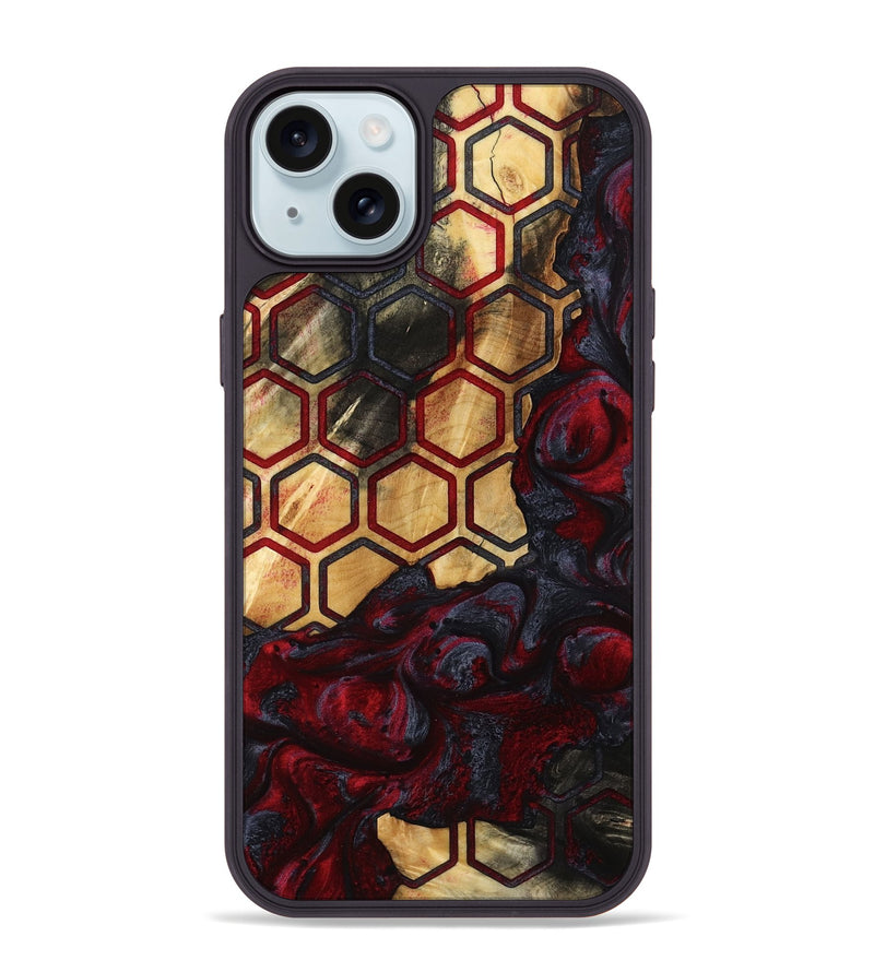 iPhone 15 Plus Wood Phone Case - Hayes (Pattern, 792432)